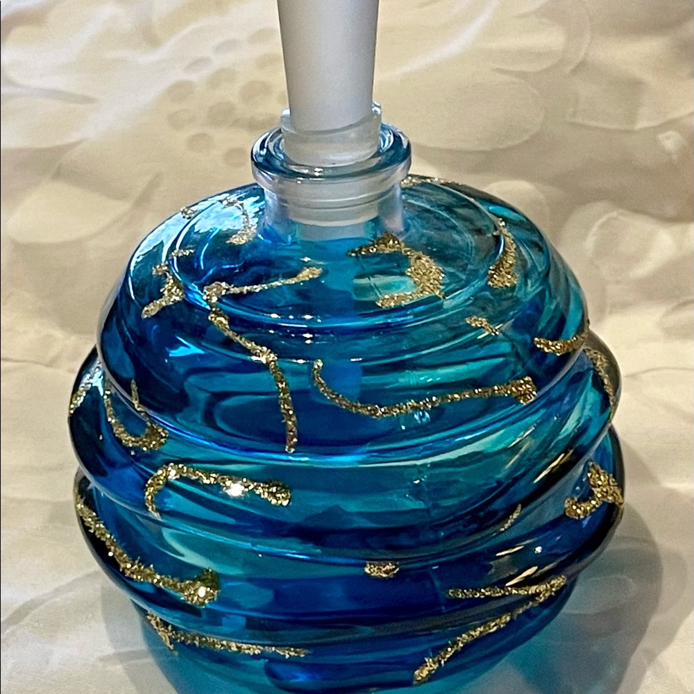 Perfume bottle.